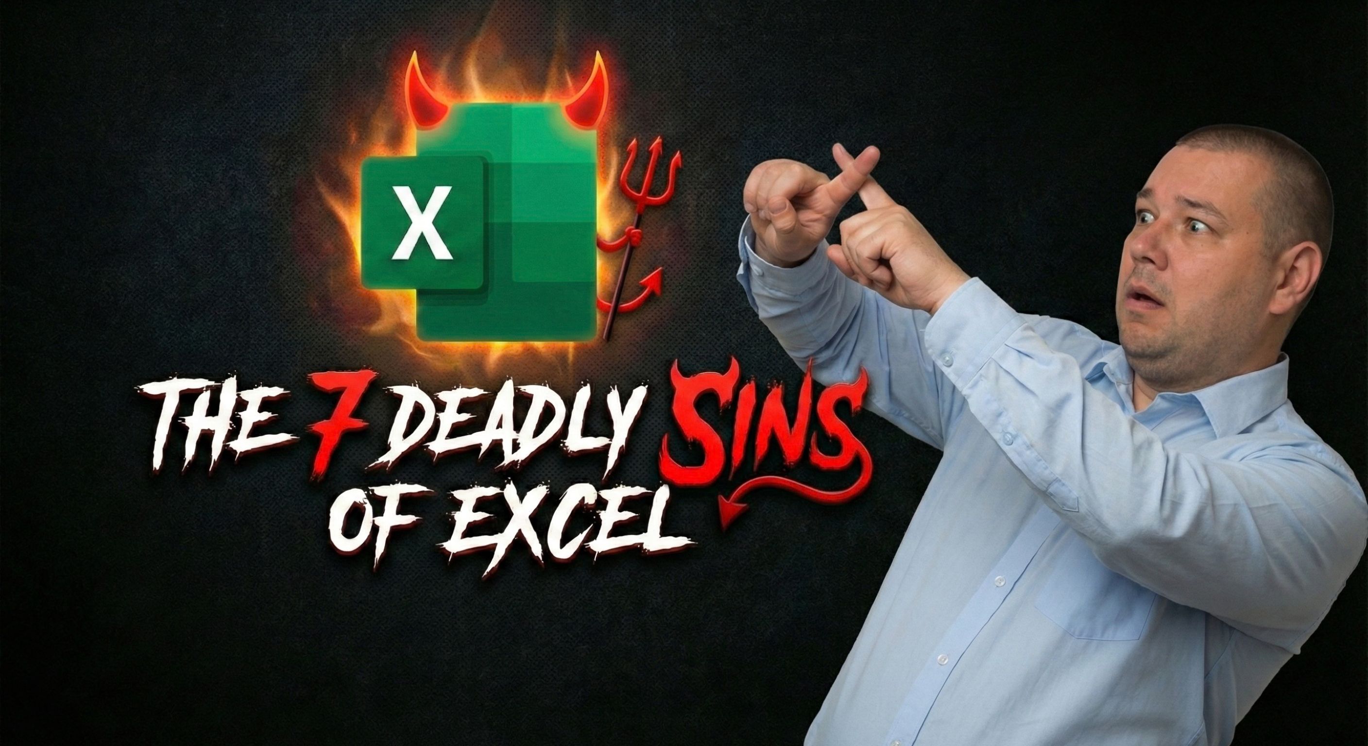 The 7 Deadly Sins of Excel
